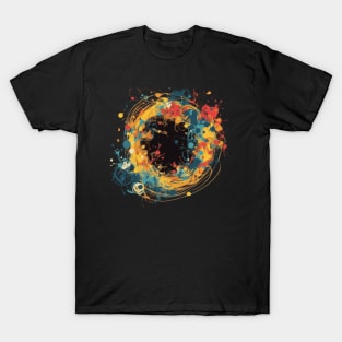 Black hole  Abstract T-Shirt